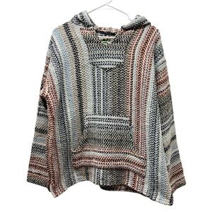 Baja Joe Striped Multicolor Women's Hoodie
